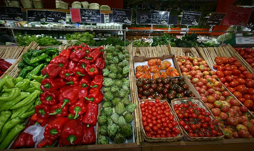 Mallorca Markt frisches Gemüse