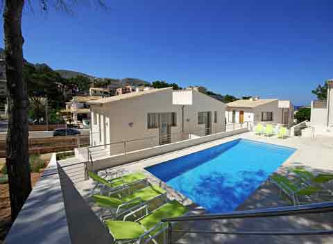Pool Ferienhaus am Strand Mallorca 6 Personen PM 3493