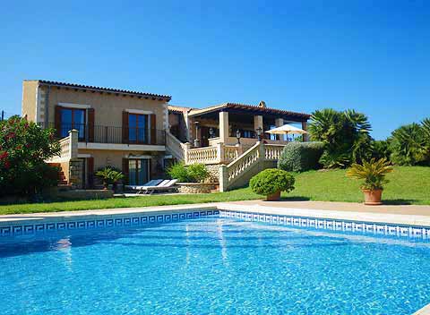 Großer Pool Exklusive Finca Mallorca 4 - 6 Personen PM 538