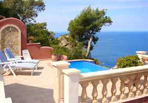 Meerblick und Pool Ferienhaus Mallorca Cala Llamp 4 Personen PM 103 Nr. 74C