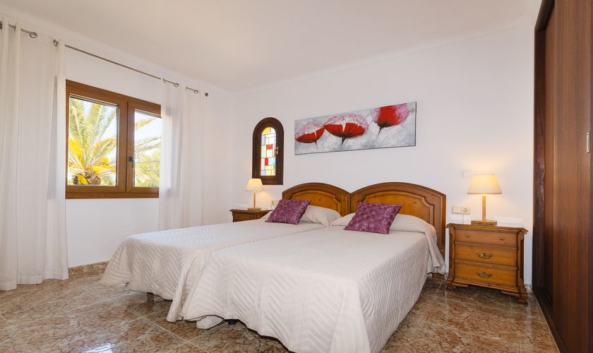 Schlafzimmer für 2 Personen Finca mit Pool Mallorca PM 6091