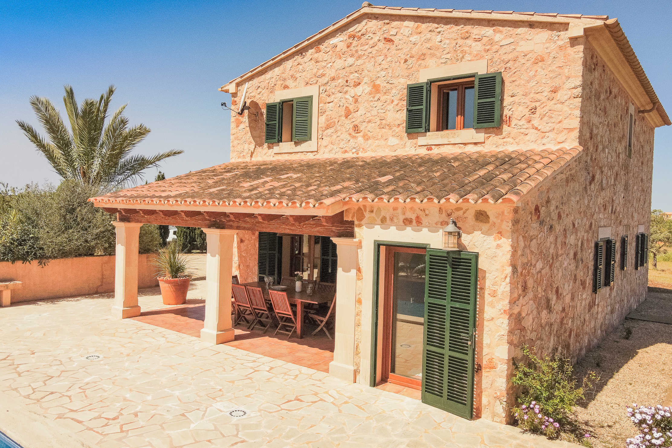 Finca Mallorca für 8 Personen mit Klimaanlage Pool und Internet
