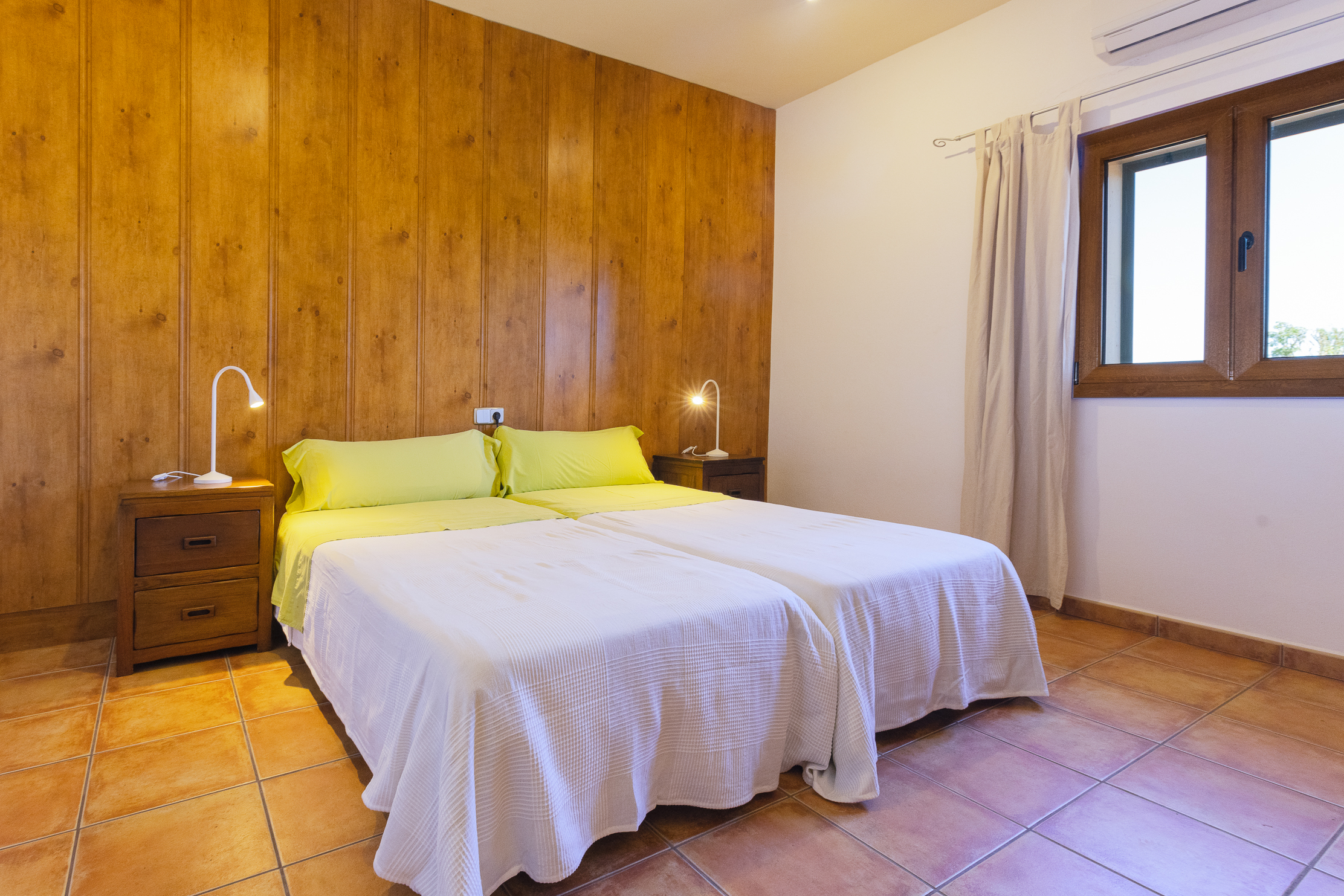 Schlafzimmer Finca mit Pool 8 Personen Süden Mallorca 