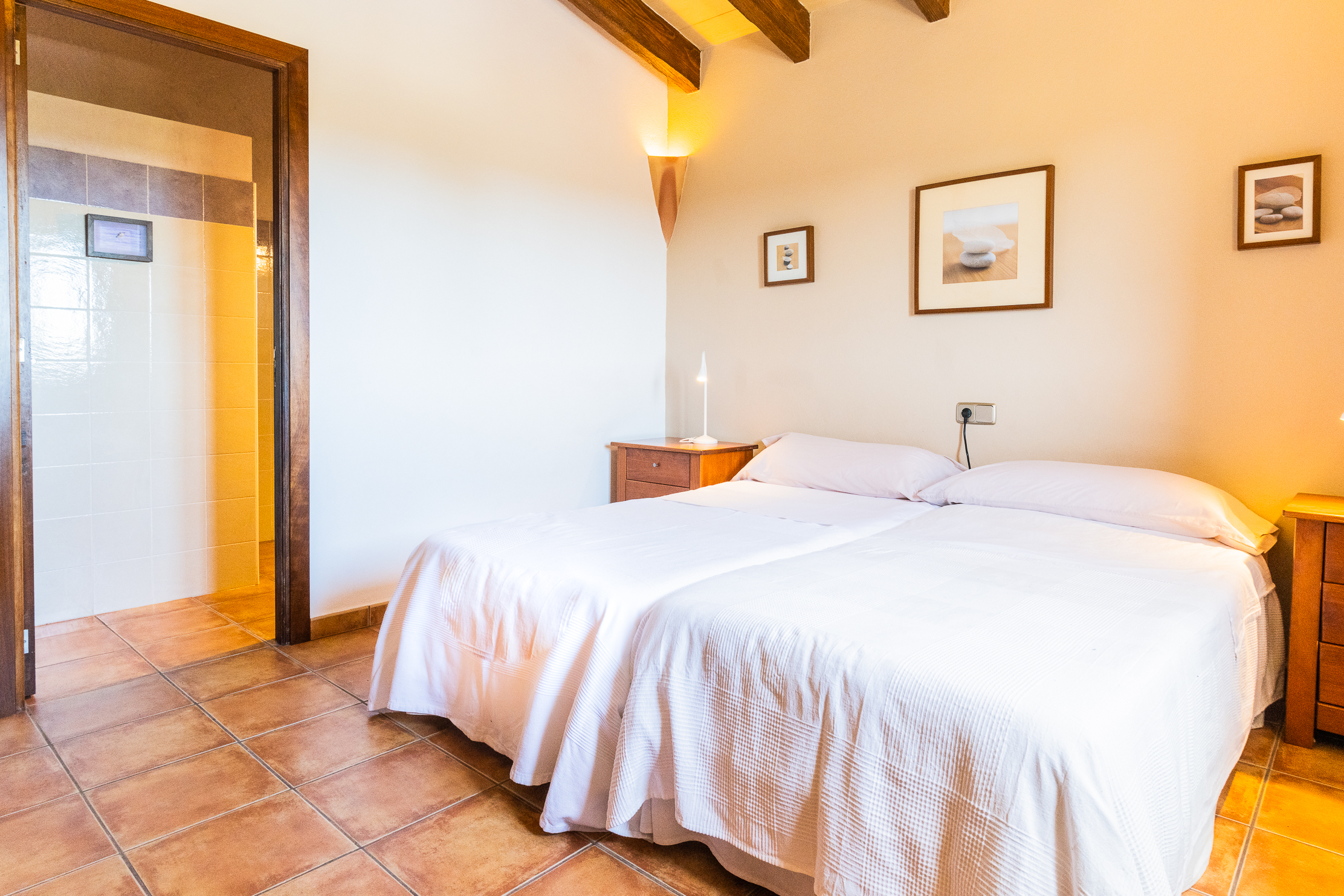 Schlafzimmer Mallorca Finca für 8 Personen mit Pool und Internet