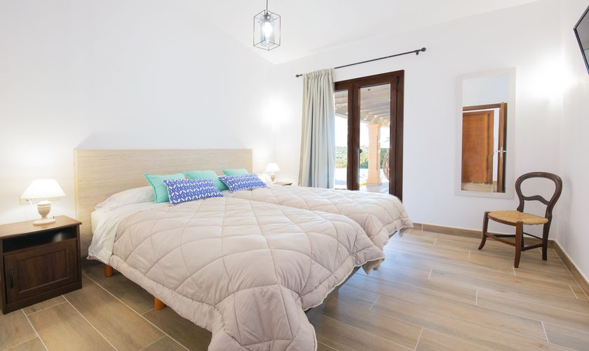 Schlafzimmer Finca Felanitx Mallorca 6 Personen