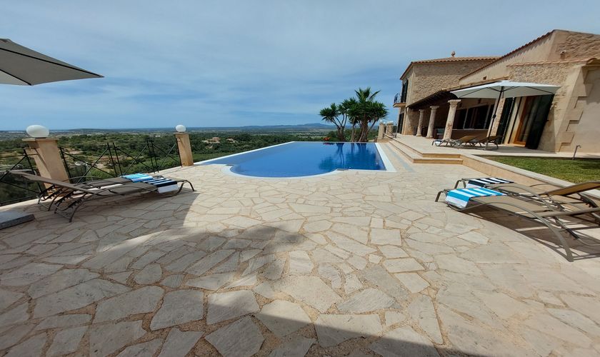 große Terrasse Komfortable Finca Mallorca PM 6574