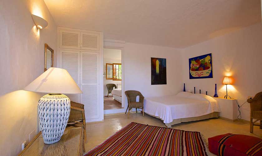 Schlafzimmer Ferienhaus Ibiza IBZ 19