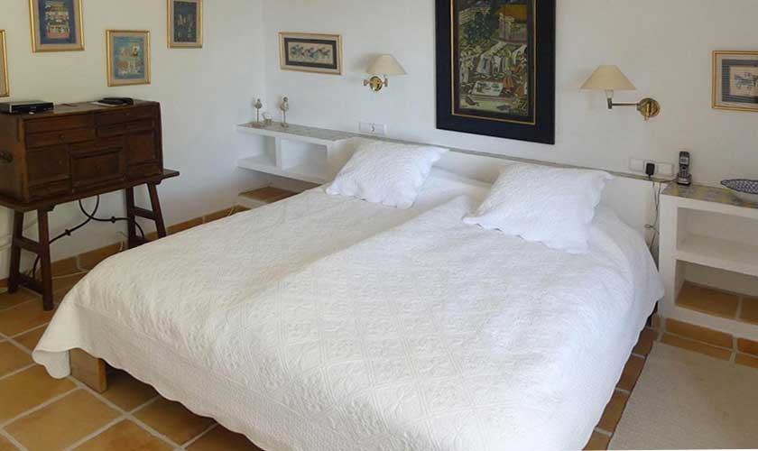 Schlafzimmer Villa Ibiza IBZ 34