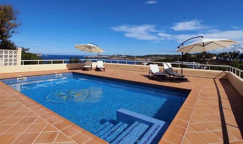 Pool und Meerblick Villa Ibiza IBZ 60