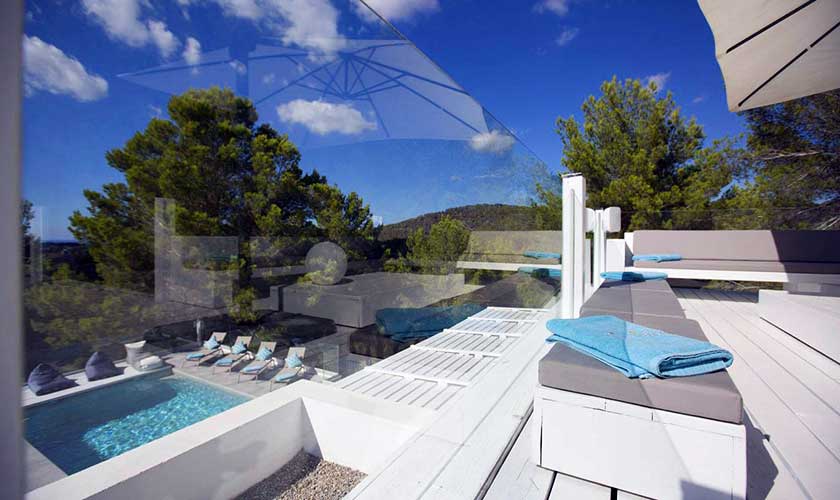 Terrasse und Pool Poolvilla Ibiza IBZ 74