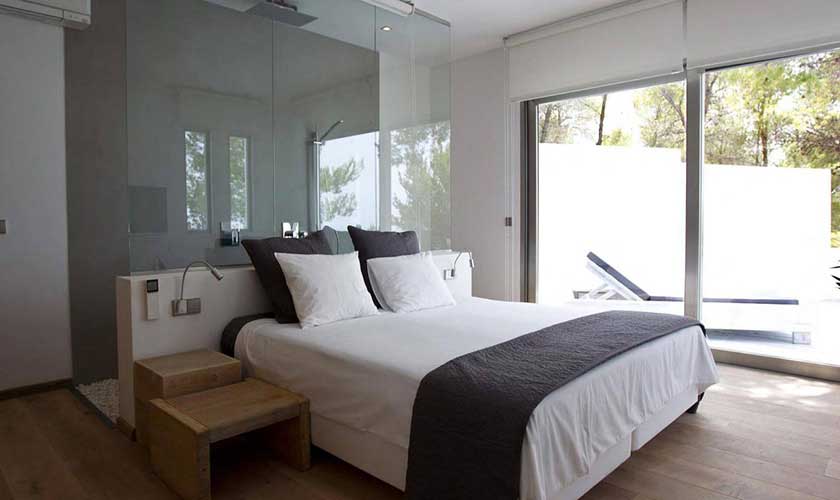 Schlafzimmer Poolvilla Ibiza IBZ 74