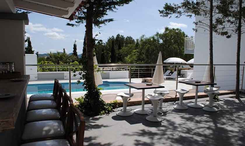 Pool und Terrasse Ferienvilla Ibiza Ibz 88