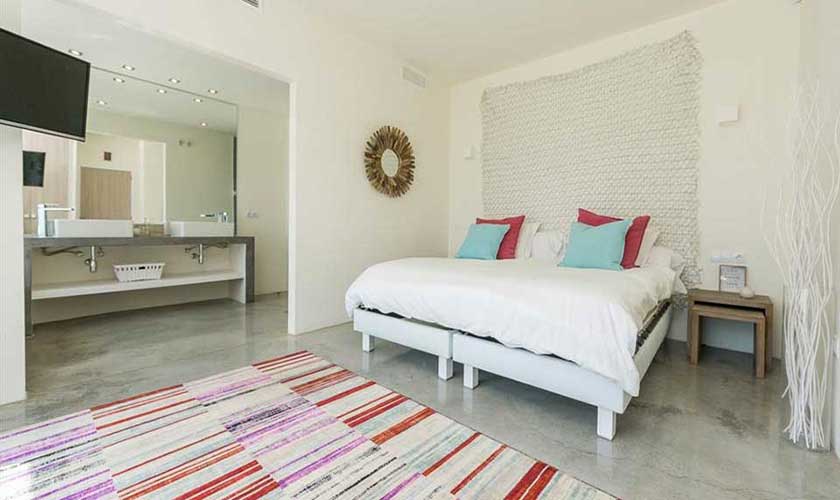 Schlafzimmer Villa am Strand Ibiza IBZ 90