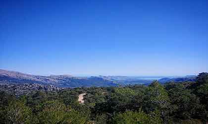 Mallorca Landschaft zwischen Lluc und Pollensa