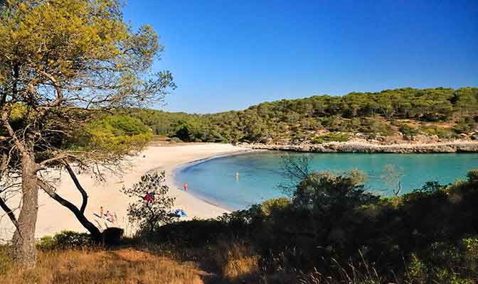 Mallorca Meer und Strand Cala Mondrago STEINER Fincas