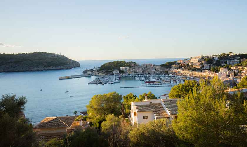Meerblick vom Mallorca Ferienhaus in Port de Soller PM 230