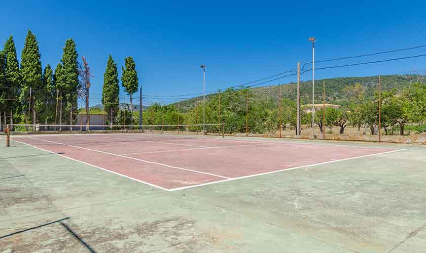 Tennisplatz Finca Mallorca für 6 Personen PM 3015