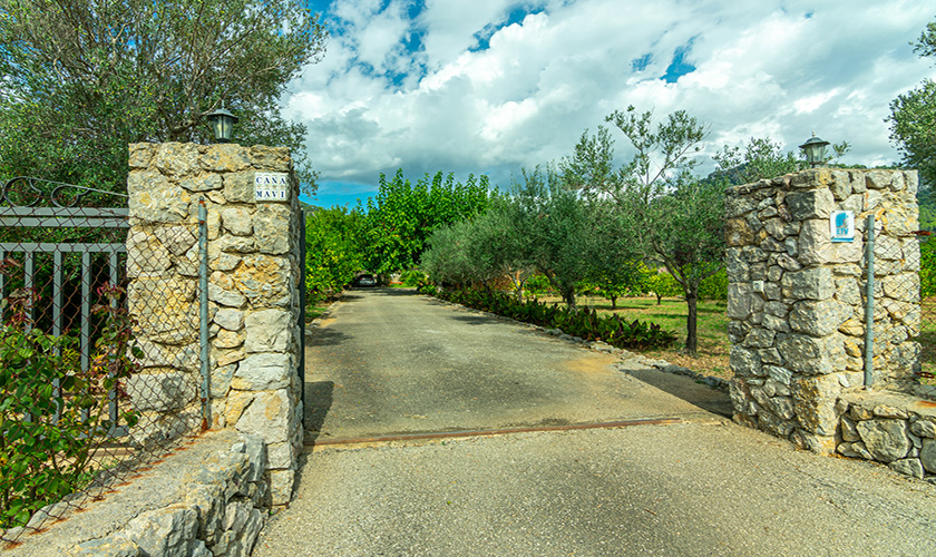 Eingang Finca Mallorca PM 3022