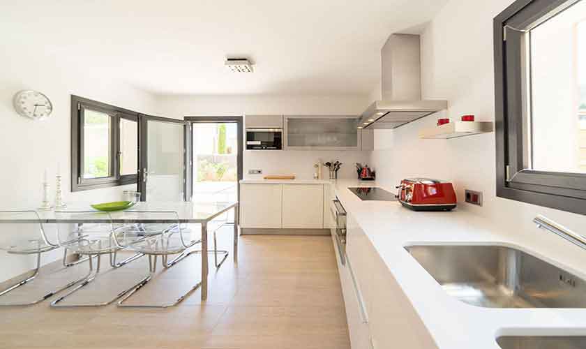 Küche Ferienvilla Mallorca Norden PM 3410