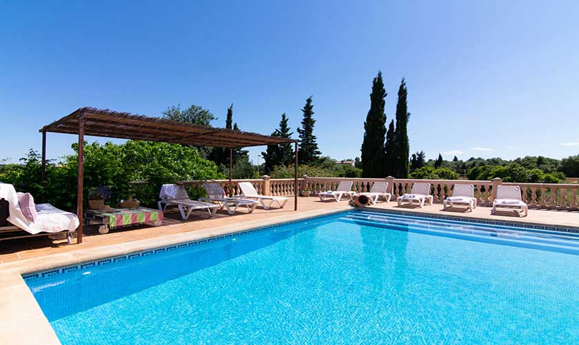 Pool und Terrasse Finca Mallorca PM 3660
