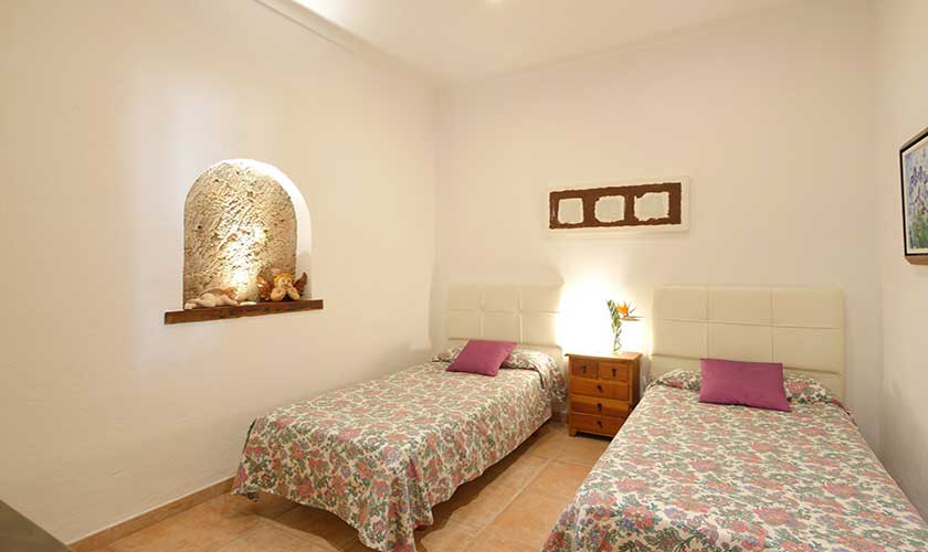 Schlafzimmer Finca Mallorca Nordküste PM 3730
