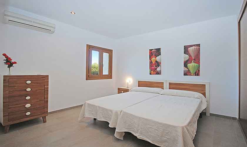 Schlafzimmer Finca Mallorca Nordküste PM 3850