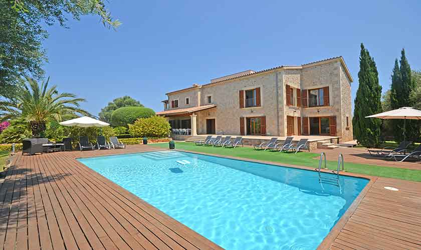 Pool und Terrasse Finca Mallorca PM 3850