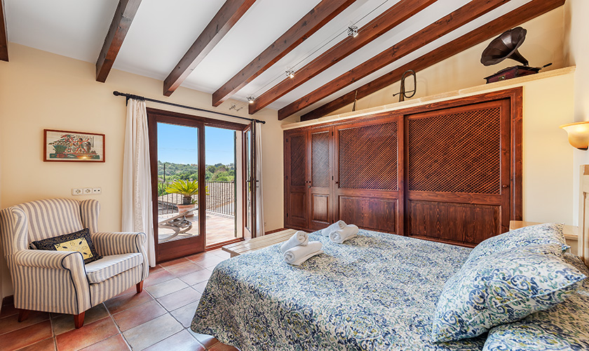 Schlafzimmer Finca Mallorca PM 3868