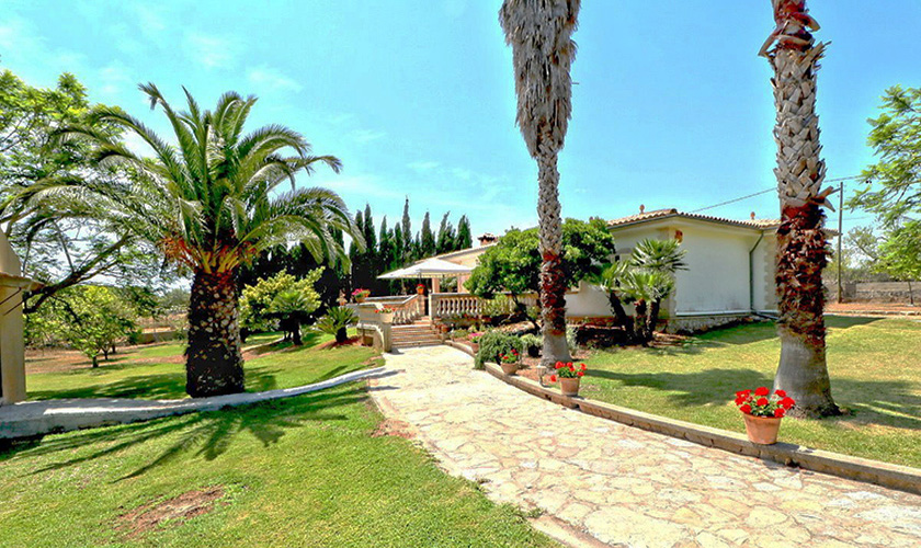Garten Ferienhaus Mallorca PM 5424