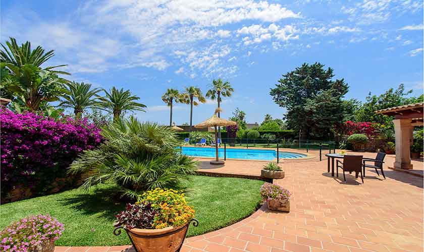 Pool und Garten Finca Mallorca 10 Personen PM 6084