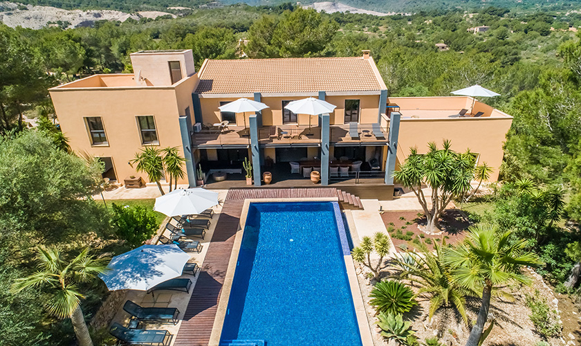 Blick auf die Villa Mallorca PM 629