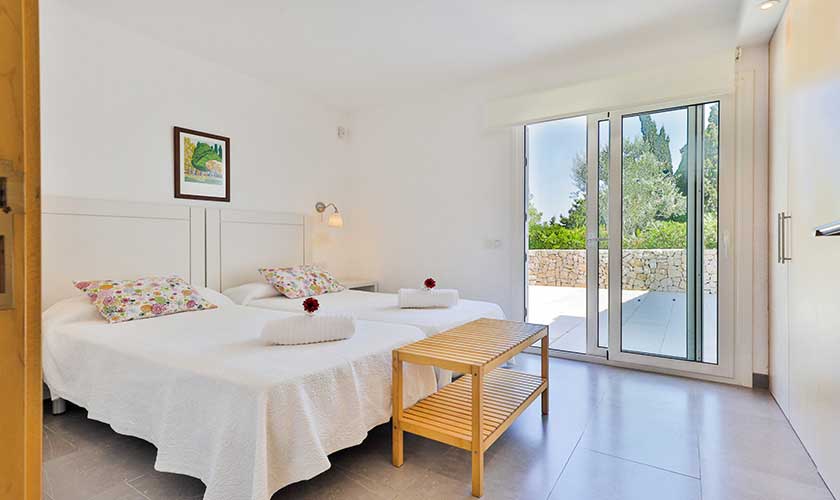 Schlafzimmer Ferienvilla Mallorca PM 6532