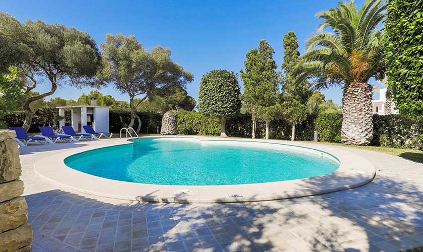 Pool und Liegen Ferienvilla Mallorca PM 6532