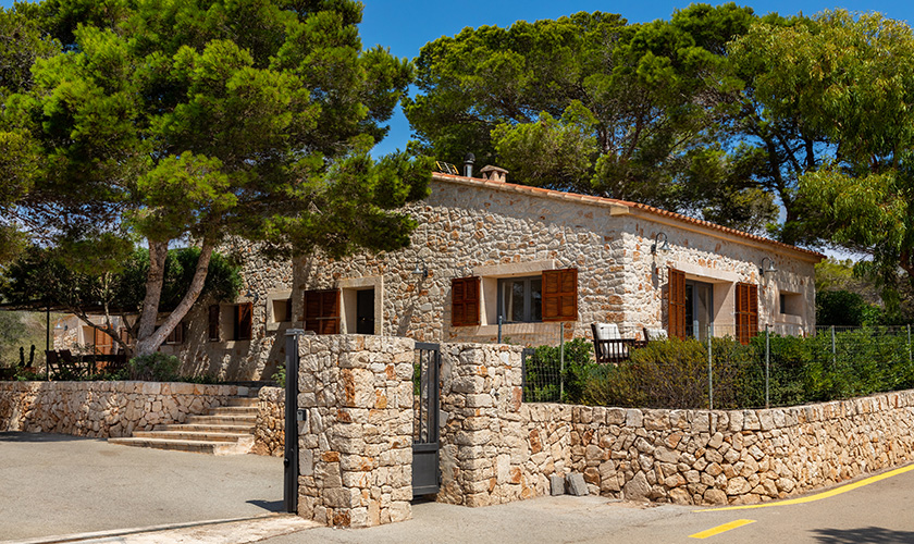 Blick auf das Ferienhaus Mallorca PM 6546