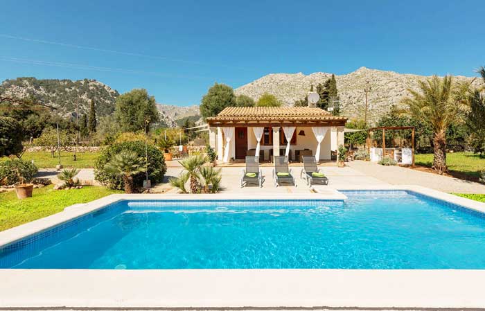 Pool und Finca 2 Ferienhaus Mallorca Norden PM 3812