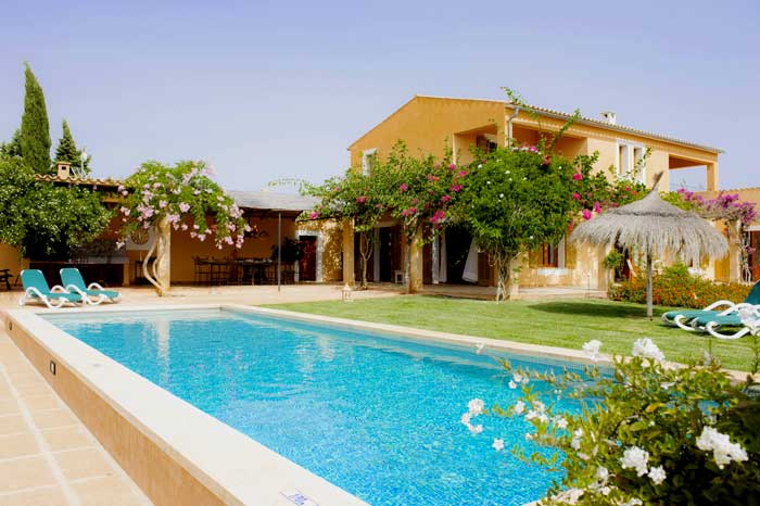 Pool und Villa - Finca Mallorca Pool PM 6069 für 10 Personen