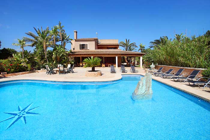 Pool und Haus Finca Mallorca Südosten PM 6091