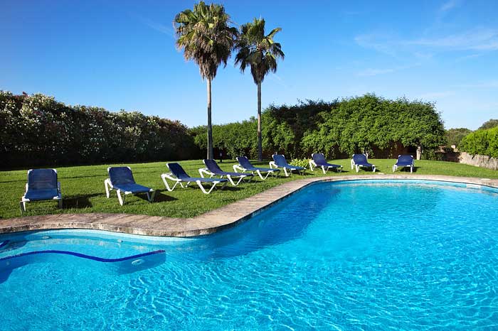 Pool mit Gartenblick Große Finca Mallorca für 16 Personen PM 6094