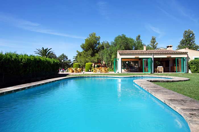 Großer Pool mit Barbecue-Casita Exklusive Finca Mallorca für 16 Personen PM 6094