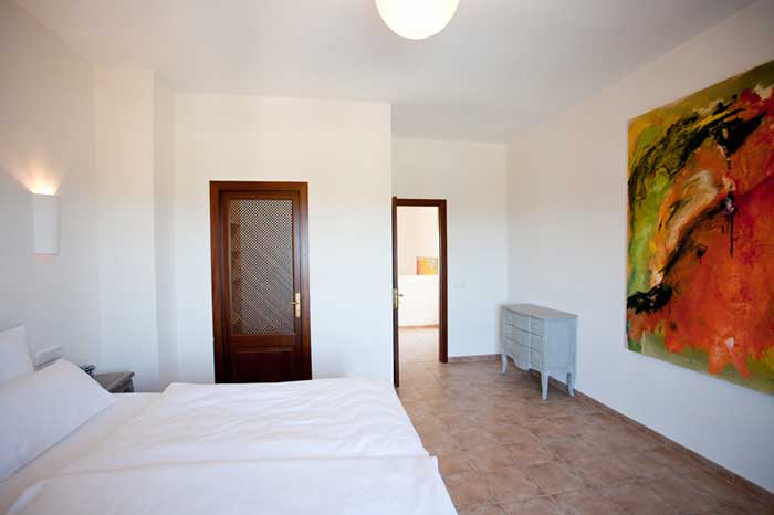 Schlafzimmer 3 Finca Mallorca mit 2 Wohneinheiten für 8 - 14 Personen PM 626