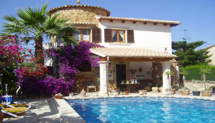 Pool und Ferienhaus Mallorca Cala Santanyi für 2 Personen PM 647