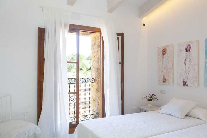 Schlafzimmer Moderne Finca Mallorca mit Pool und Wlan PM 6566