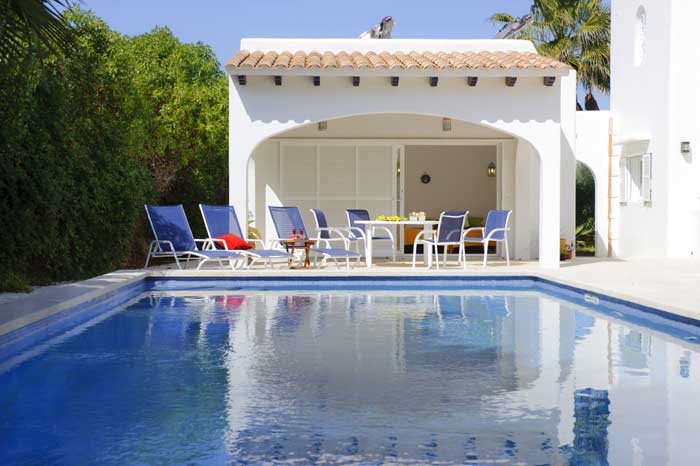 Pool und Terrasse Ferienhaus Mallorca für 10 Personen PM 6570