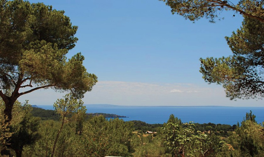 Meerblick von der Ferienvilla Ibiza IBZ 18