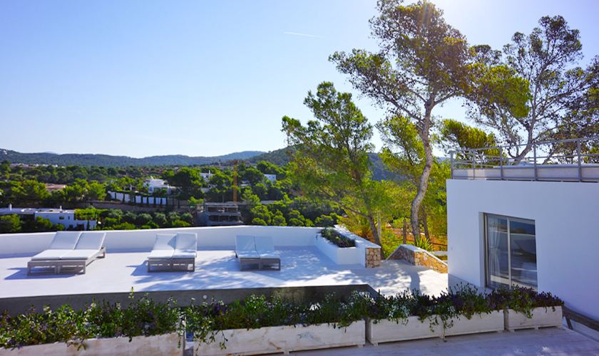 Terasse Villa Ibiza für 12 - 13 Personen IBZ 20