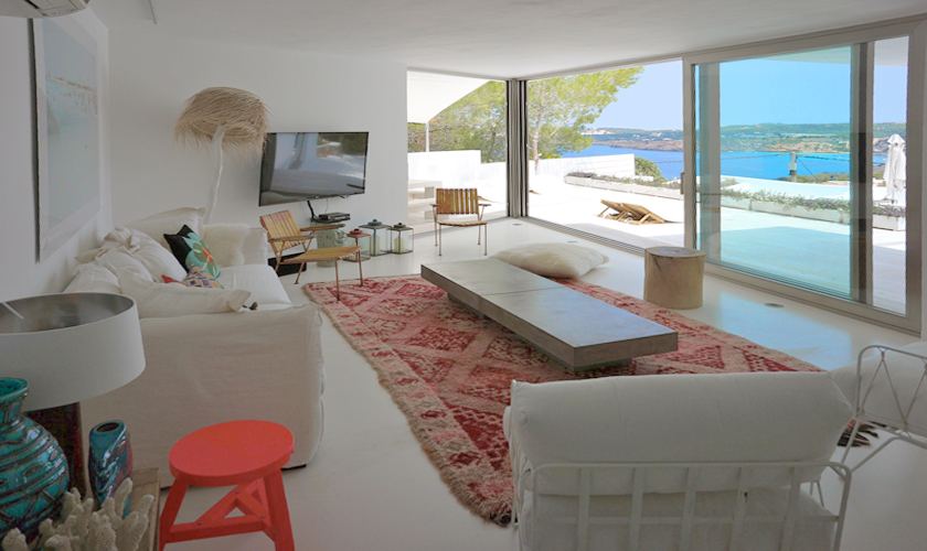 Wohnraum Luxusvilla Ibiza für 12 - 13 Personen IBZ 20