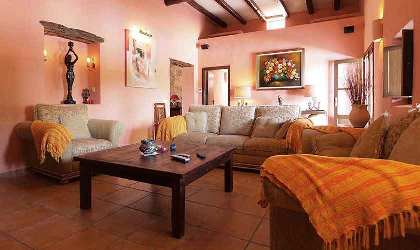 Wohnraum Villa Ibiza 10 Personen IBZ 24