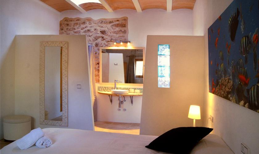 Schlafzimmer Ferienvilla Ibiza IBZ 66