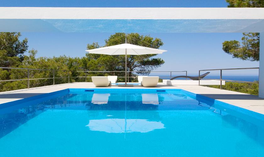Pool und Meerblick Luxusvilla Ibiza IBZ 80