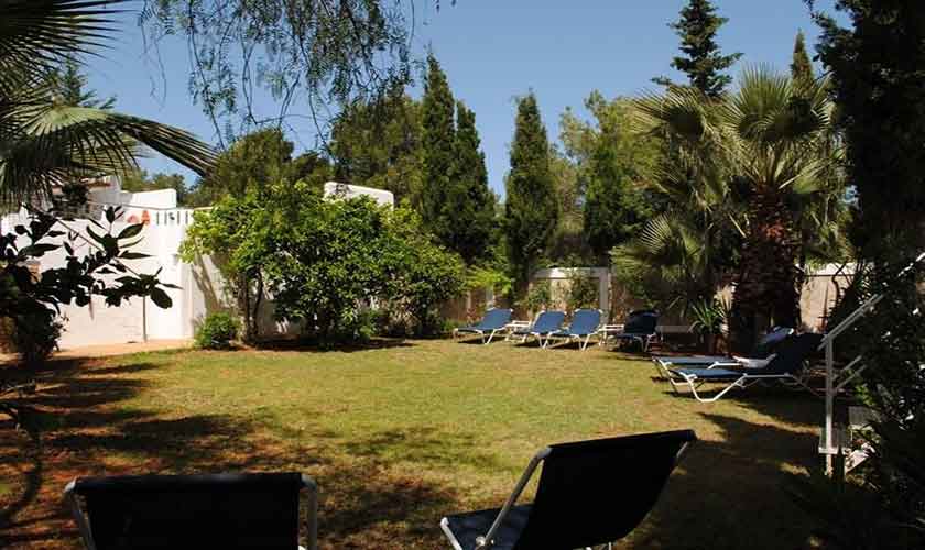 Garten und Rasen Ferienvilla Ibiza 12 Personen IBZ 88